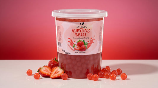 How Does Syruvia Turn Strawberry Bursting Boba Into a Signature Experience?