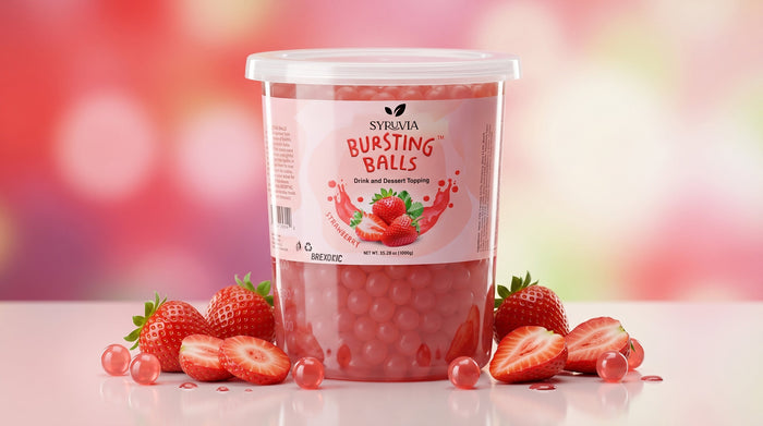 Why Does Syruvia Strawberry Boba Pop So Perfectly?