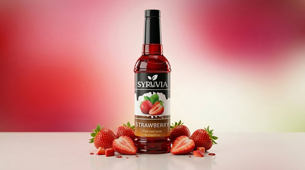 What Gives Syruvia Strawberry Syrup Its Juicy Taste?