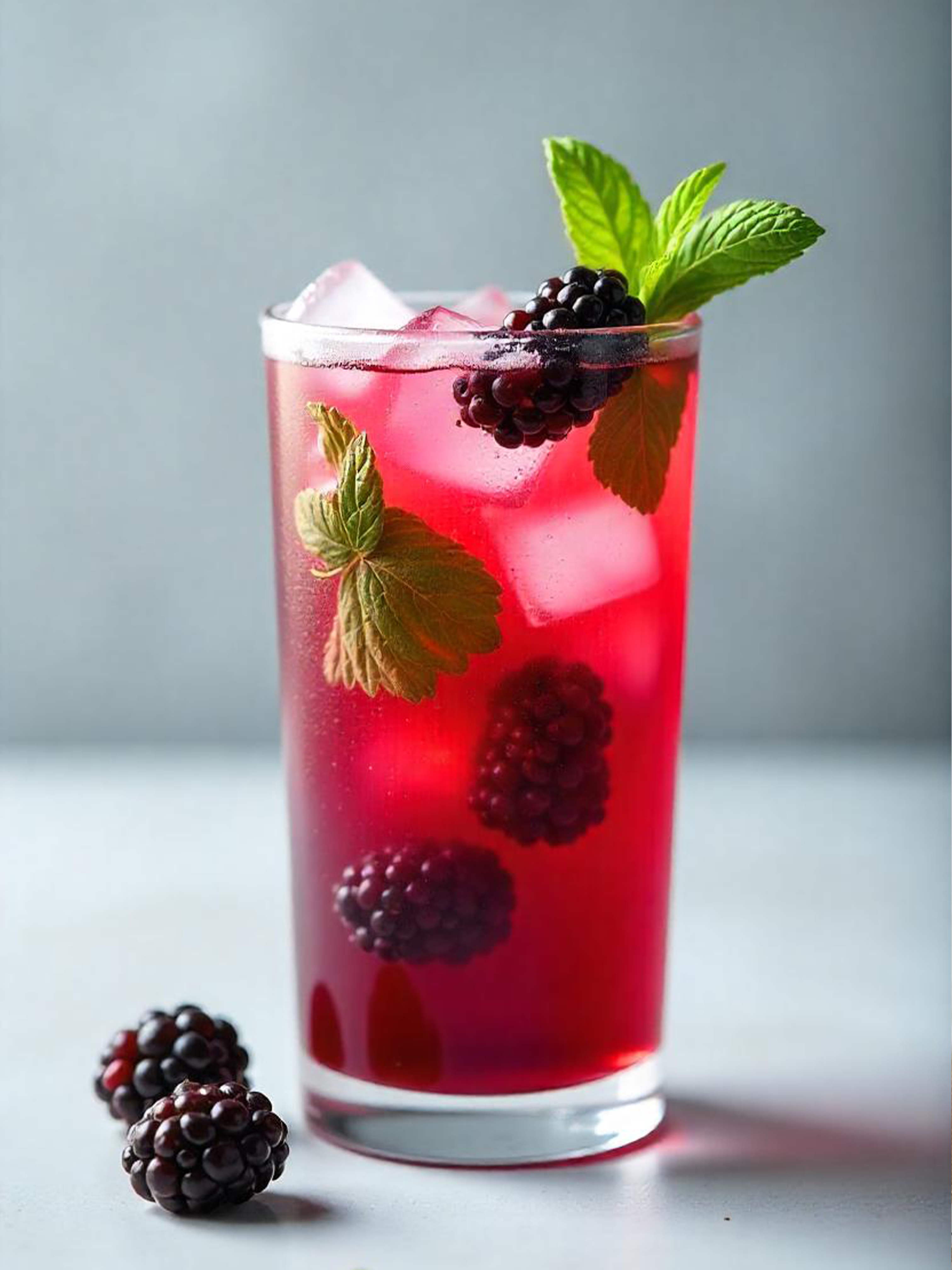 Sugar-Free Blackberry Mojito