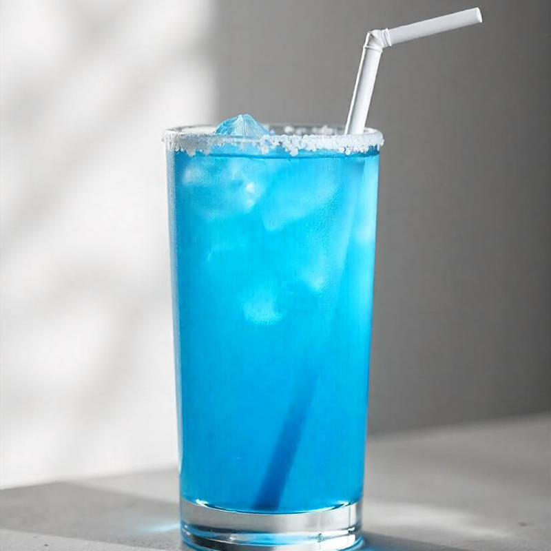 Sugar-Free Blue Curacao Cocktail