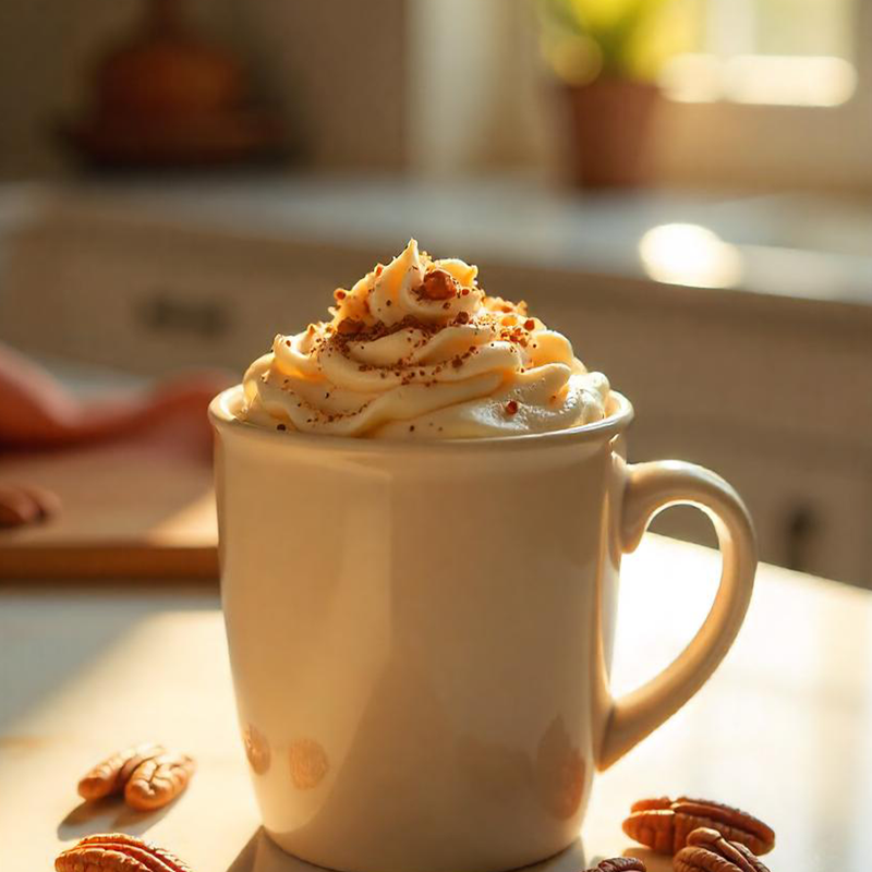 Sugar-Free Caramel Pecan Mocha