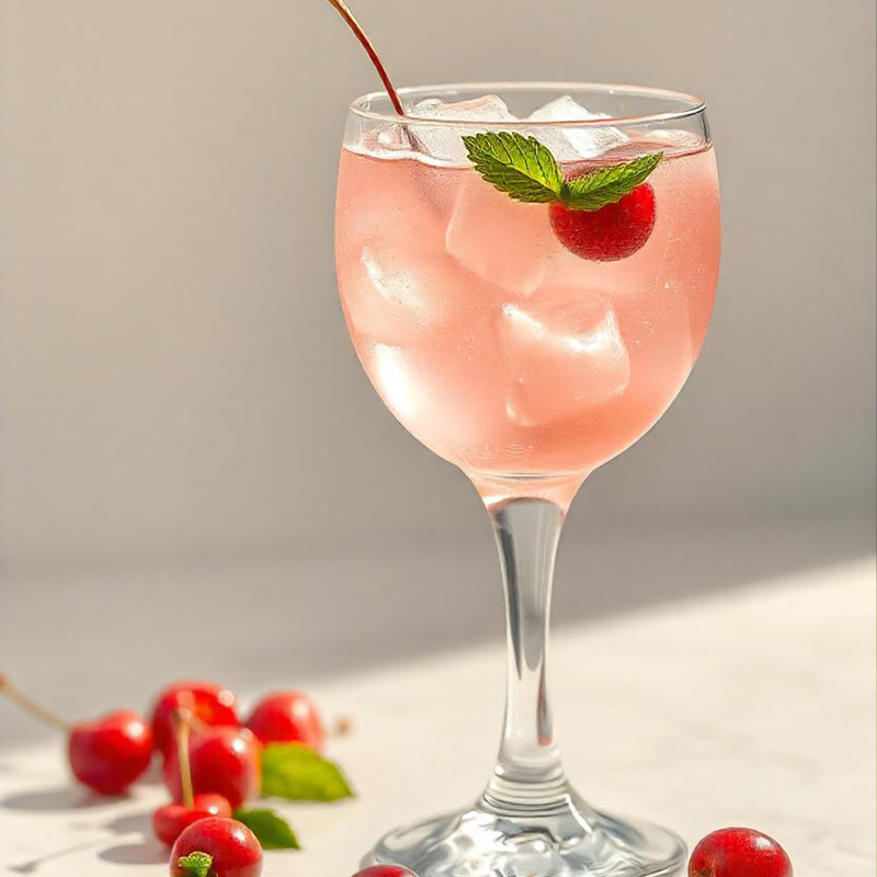 Sugar-Free Cherry Cocktail