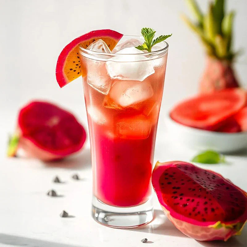 Sugar-Free Dragon Fruit Acai Cocktail