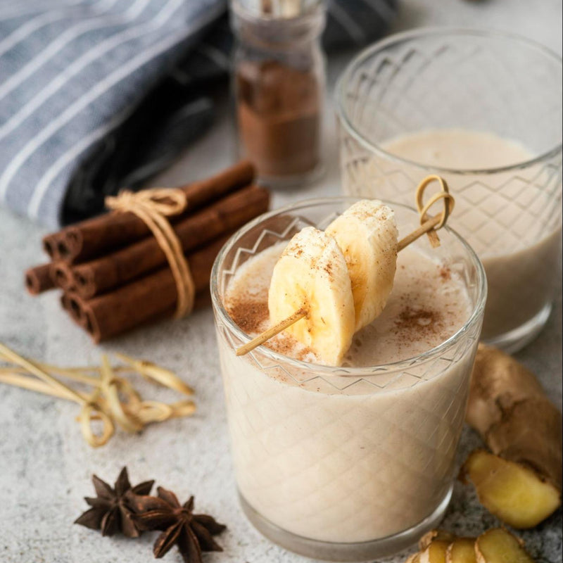 Sugar-Free Gingerbread Latte Smoothie