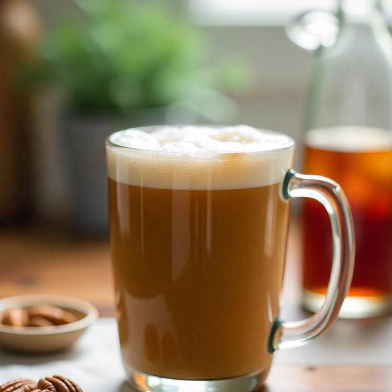 Sugar-Free Maple Bourbon Pecan Cold Brew