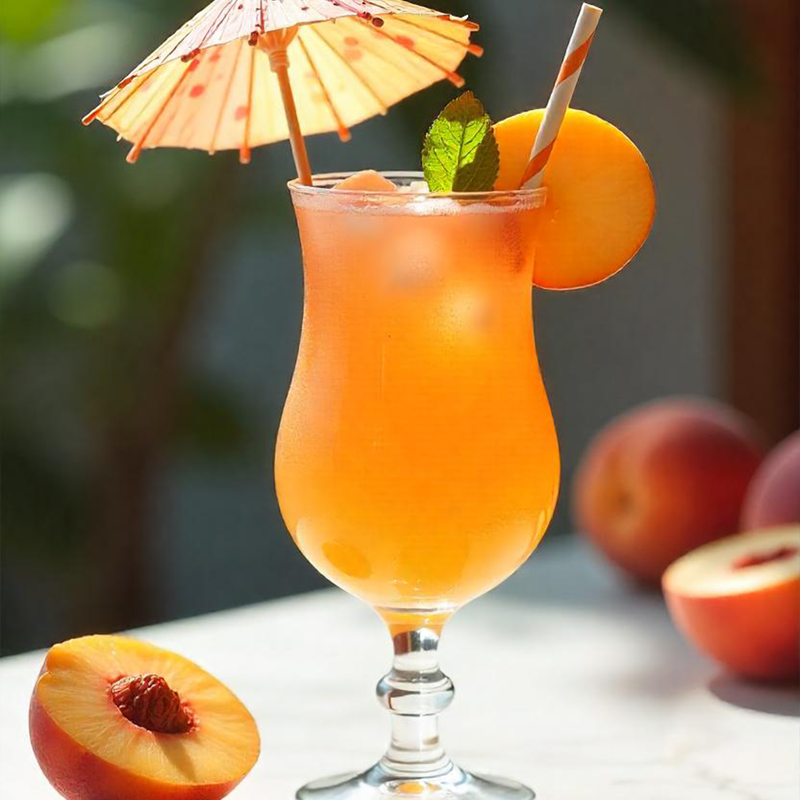Sugar-Free Peach Cocktail
