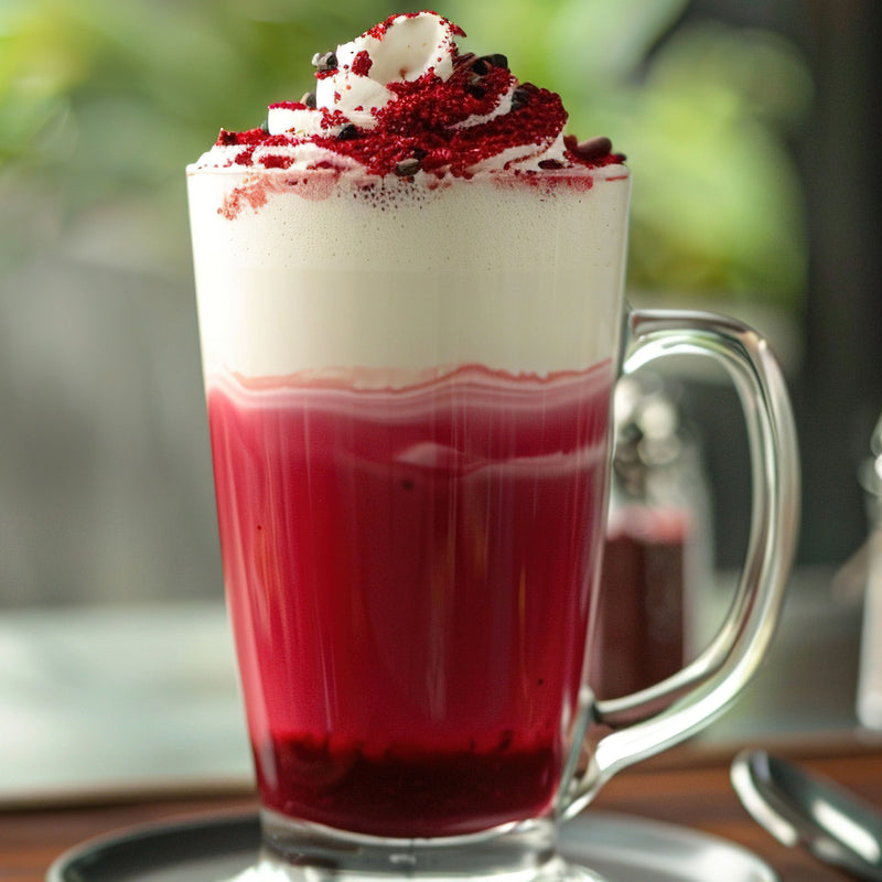 Sugar-Free Red Velvet Latte