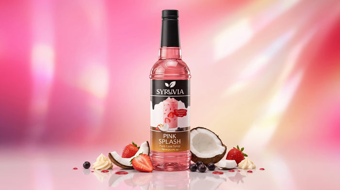 Can Syruvia Pink Splash Syrup Turn Simple Drinks Into Showstoppers?