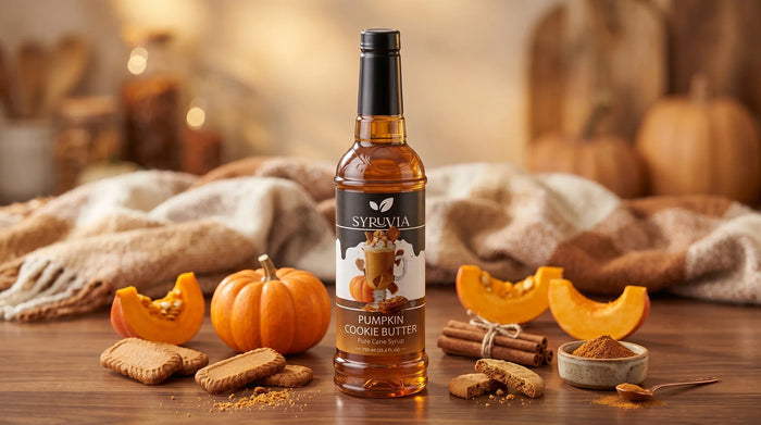 Can Syruvia Pumpkin Cookie Butter Syrup Turn Coffee Into a Fall Dessert?