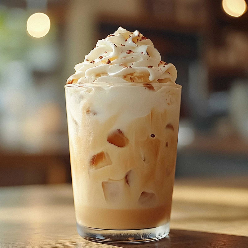 Toasted Almond Iced Latte