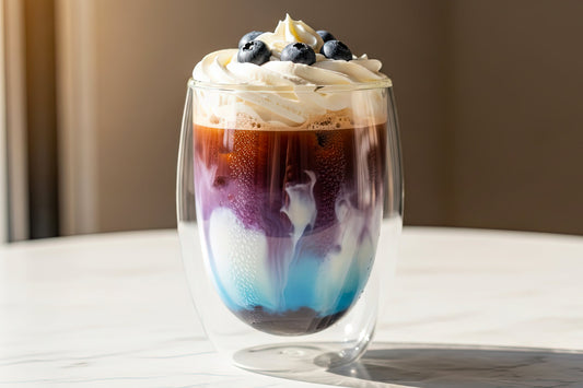 Iced Blueberry Mocha