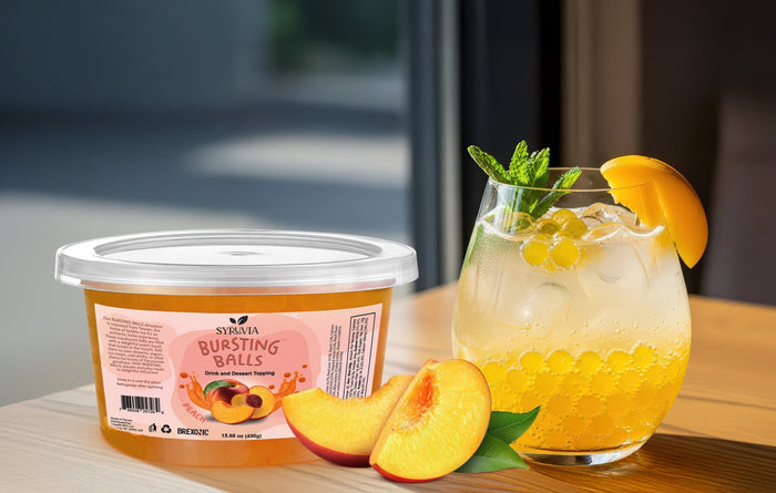 Fruity Burst Bubble Drink