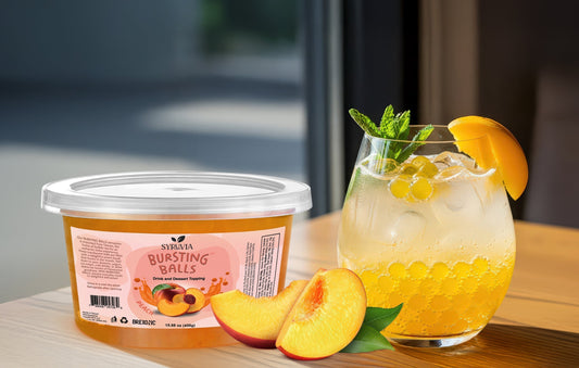 Fruity Burst Bubble Drink