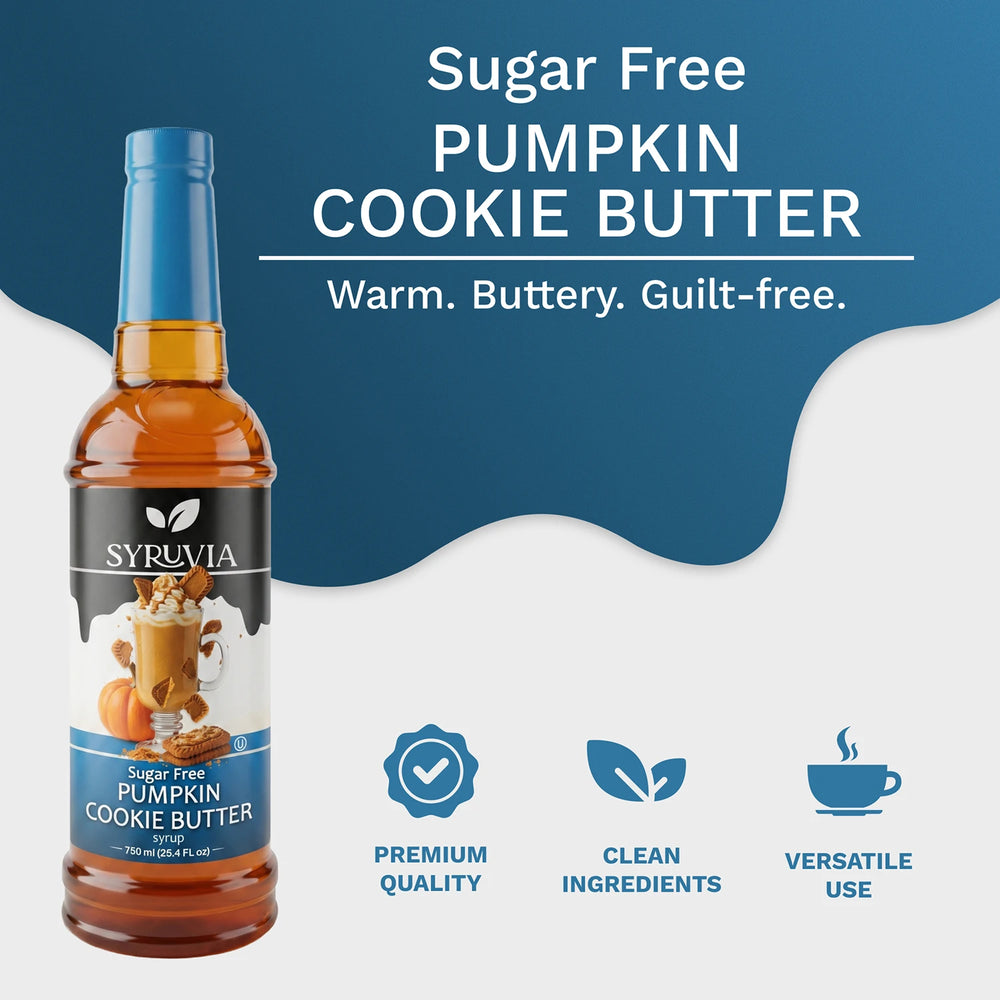 Sugar Free Pumpkin Cookie Butter Syrup
