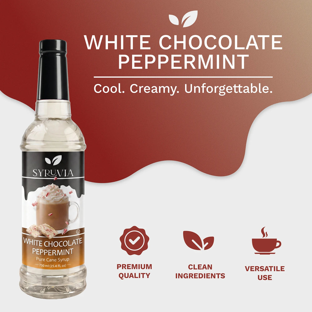 White Chocolate Peppermint Syrup