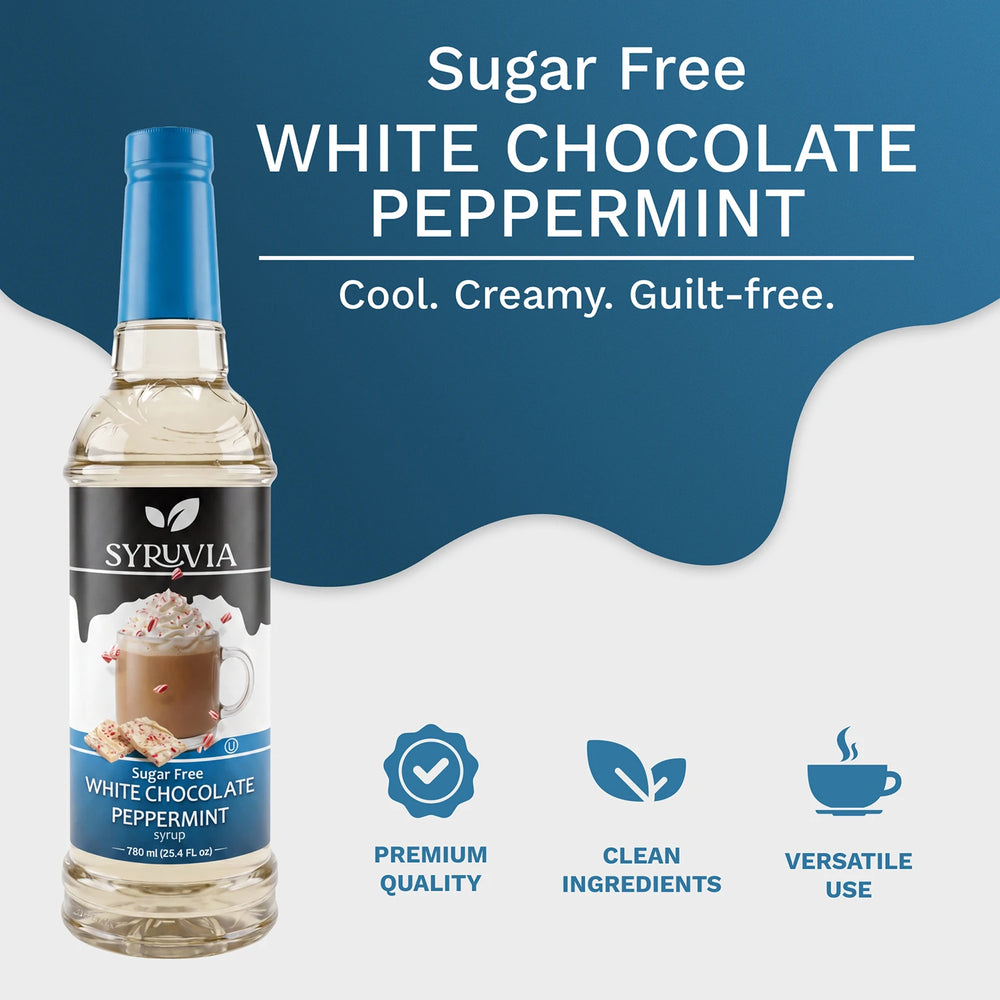 Sugar Free White Chocolate Peppermint Syrup