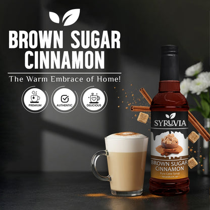 Brown Sugar Cinnamon Syrup Black version