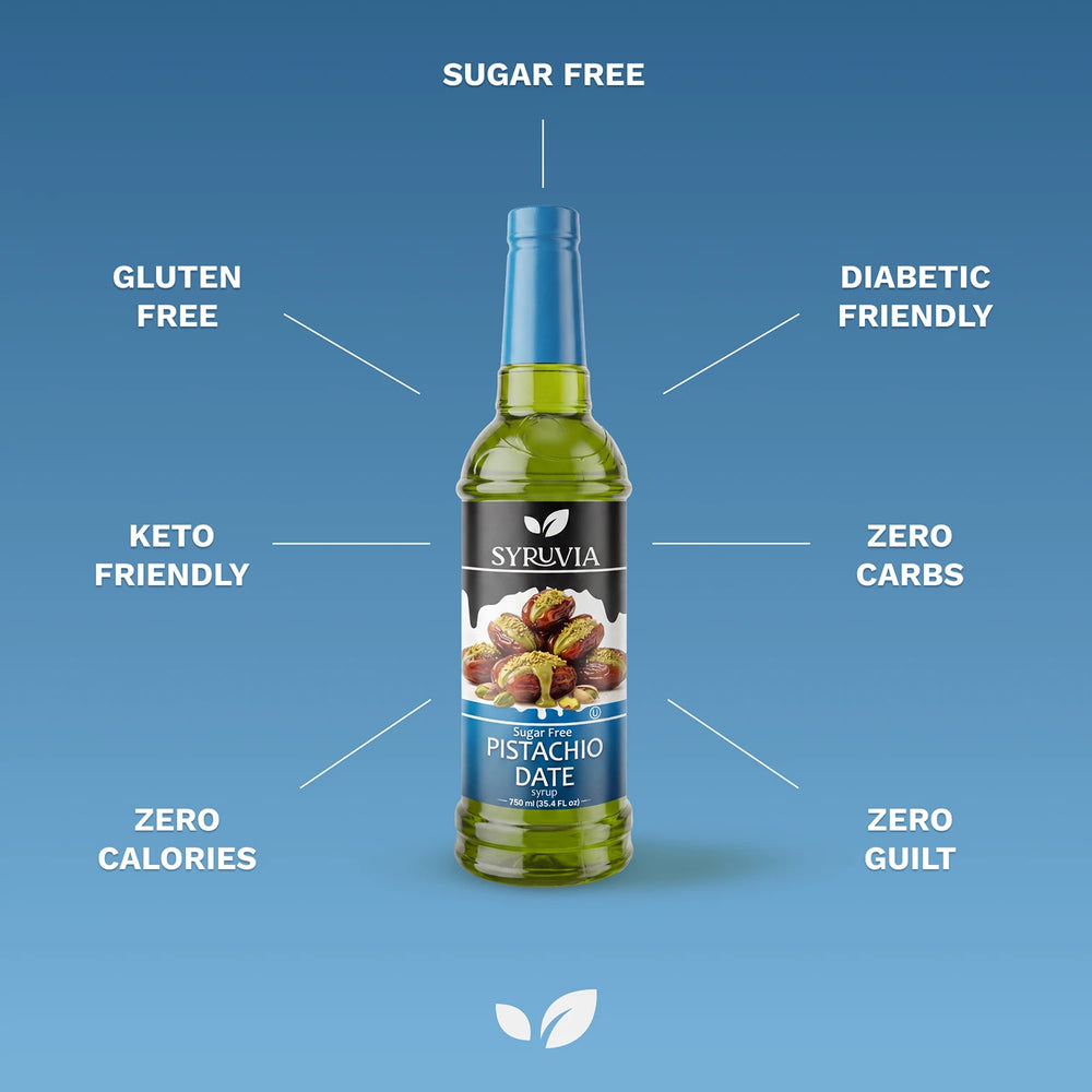Sugar Free Pistachio Date Syrup