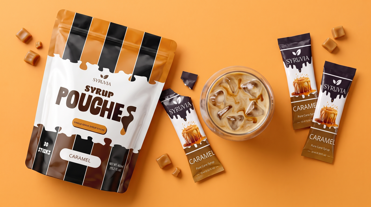 Same syrup. Now in pouches.