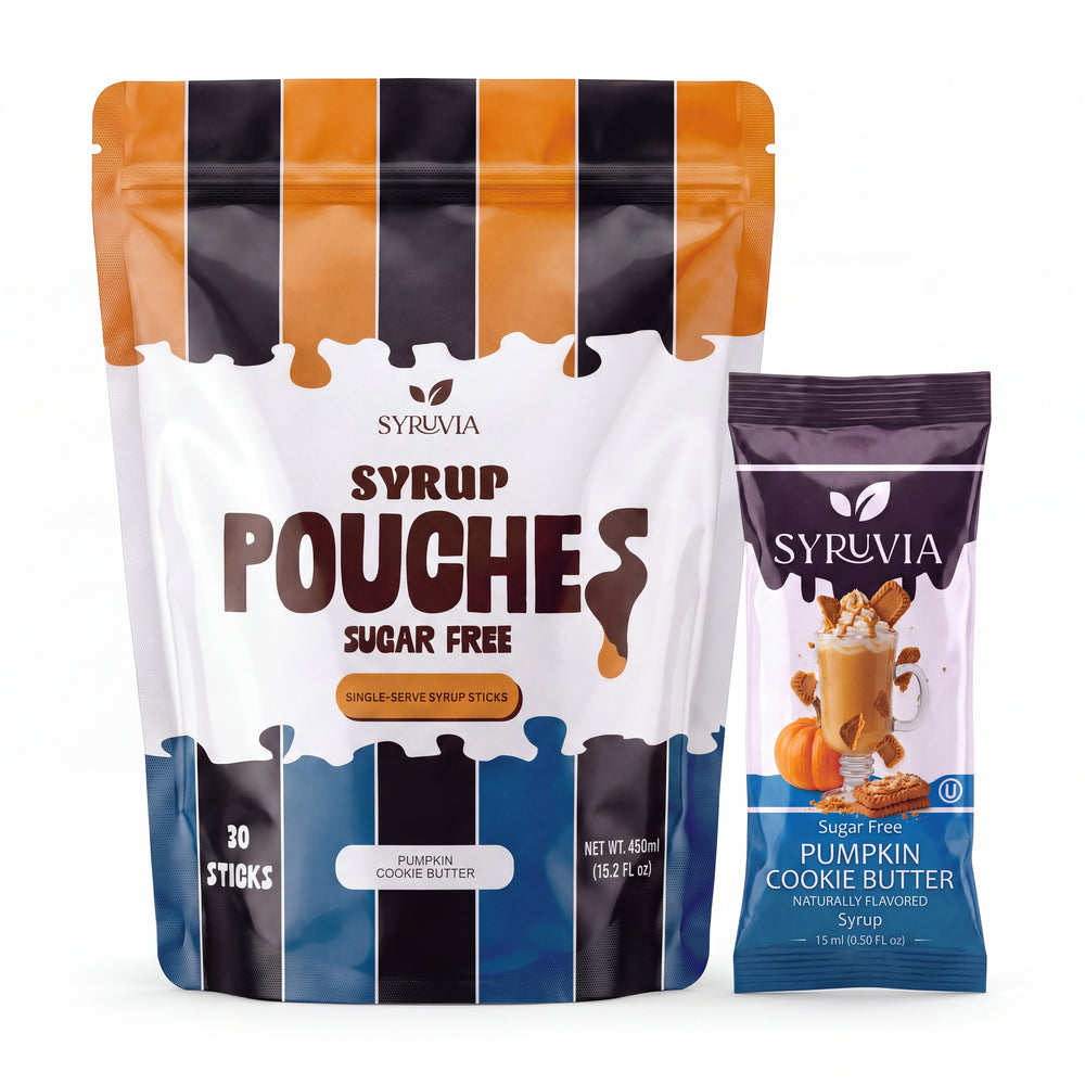 Sugar Free Pumpkin Cookie Butter Syrup Pouches