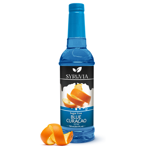Sugar-Free Blue Curacao Syrup