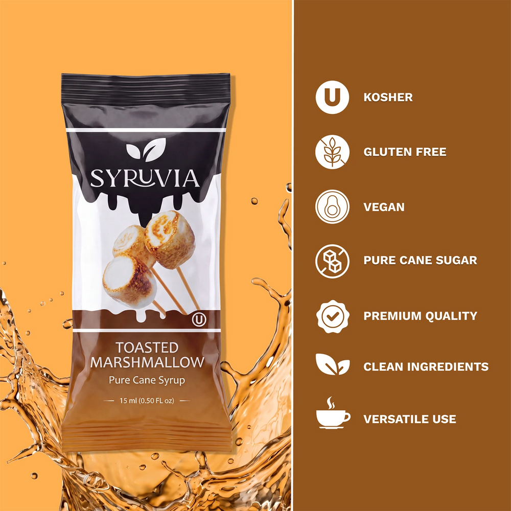 Toasted Marshmallow Syrup Pouches