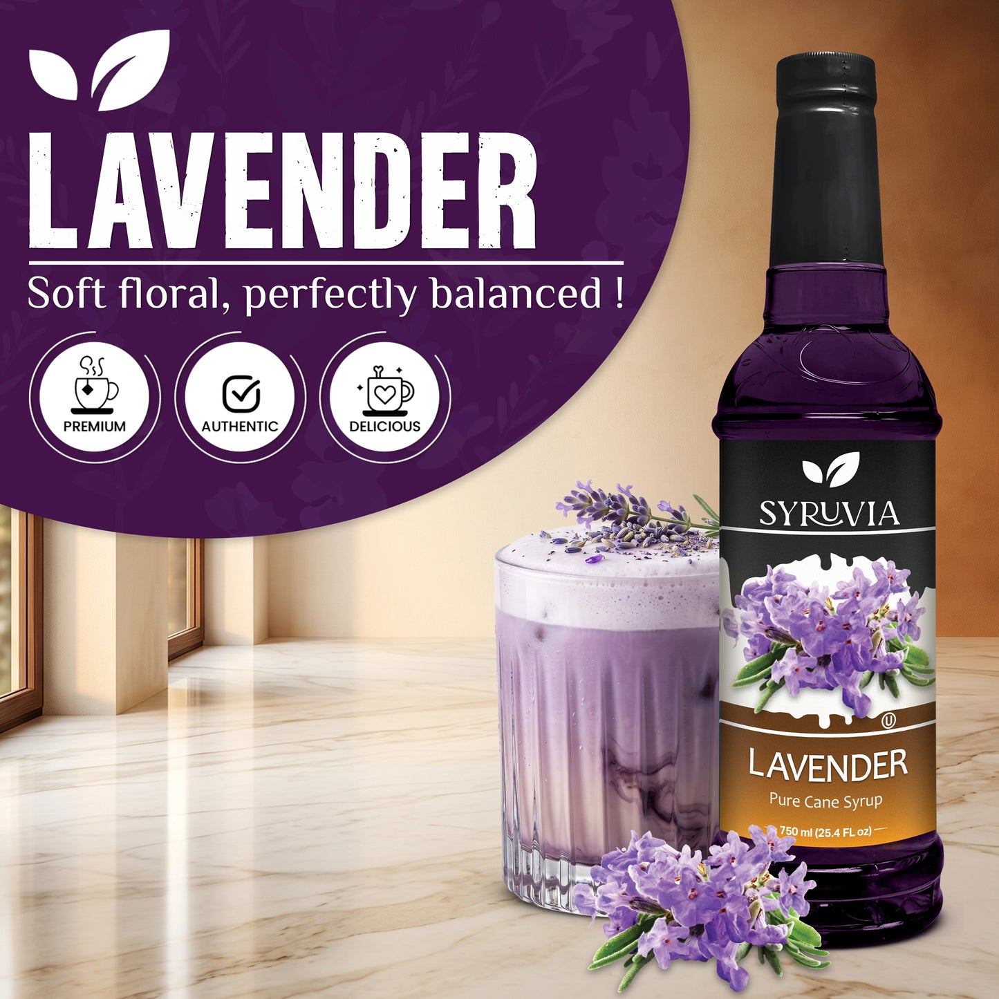 Lavender Latte Syrup