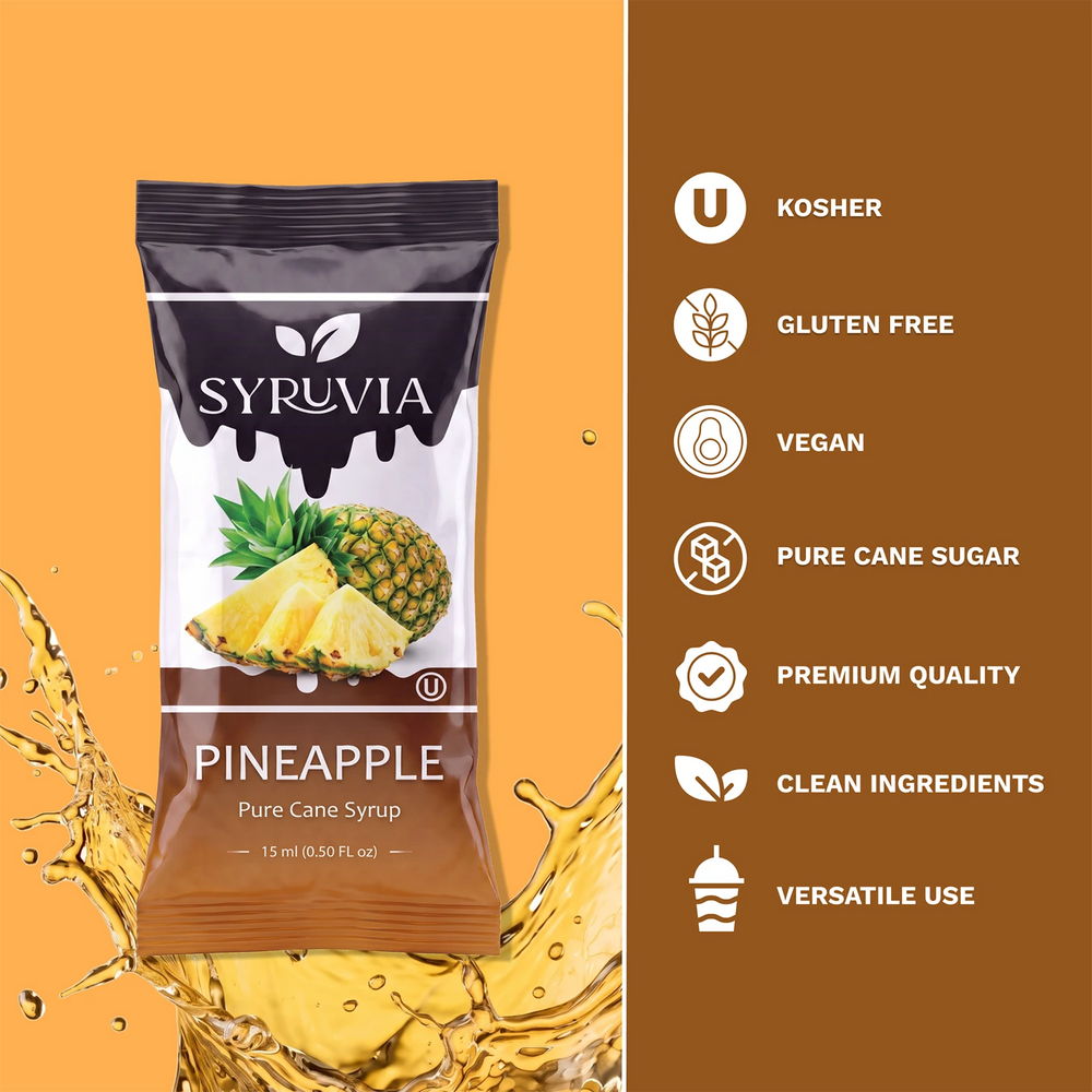 Pineapple Syrup Pouches