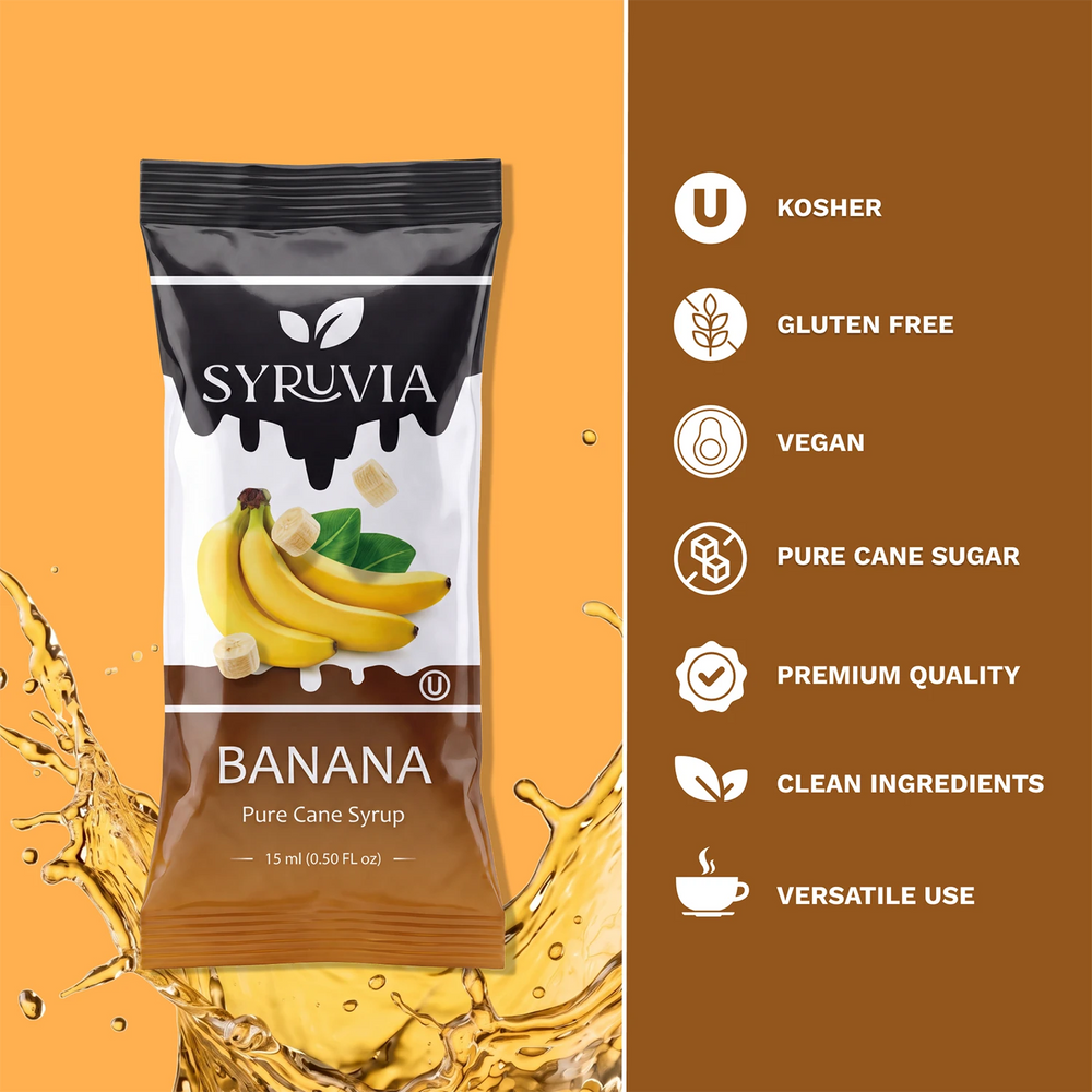 Banana Syrup Pouches