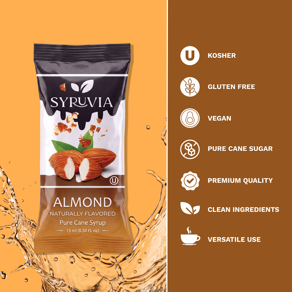 Almond Syrup Pouches