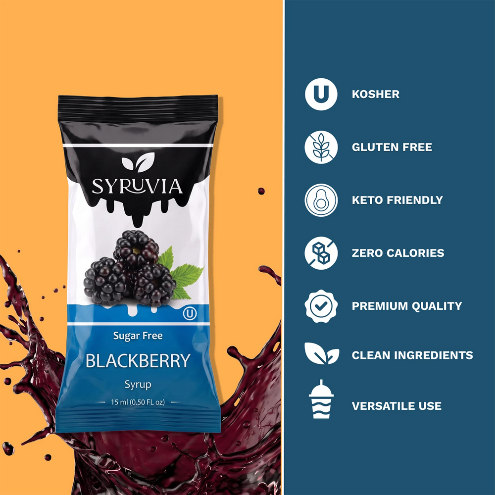 Sugar Free Blackberry Syrup Pouches