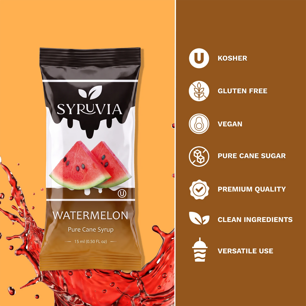 Watermelon Syrup Pouches