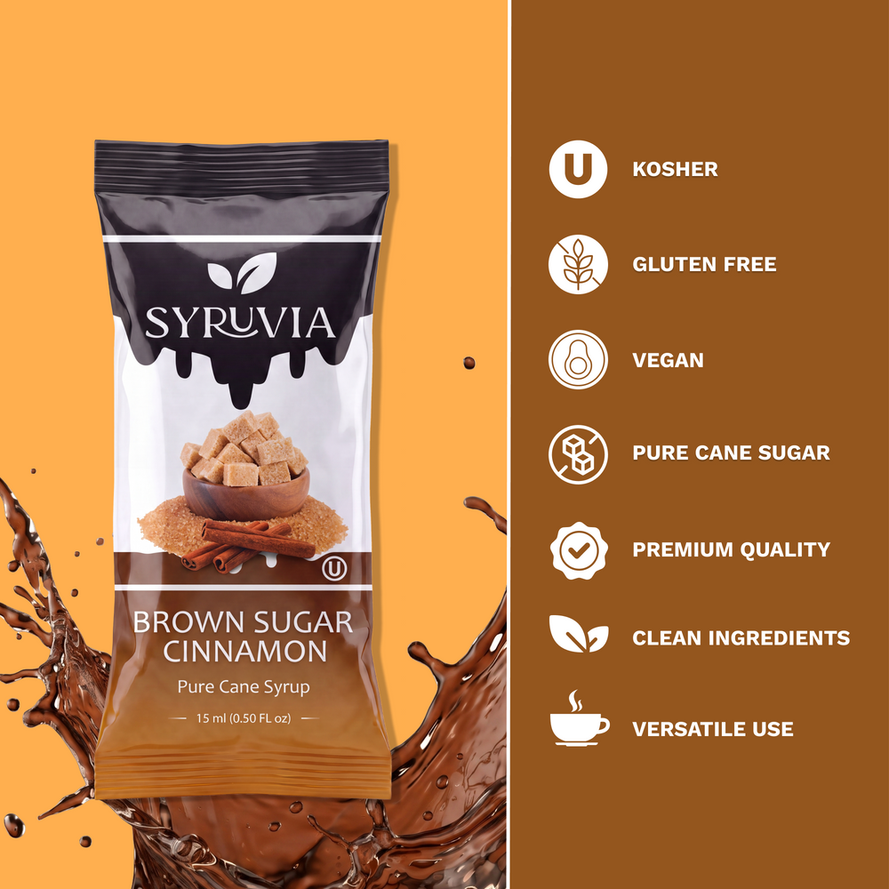 Brown Sugar Cinnamon Syrup Pouches