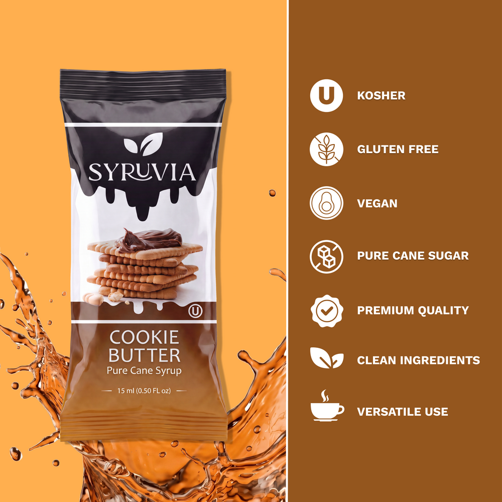 Cookie Butter Syrup Pouches