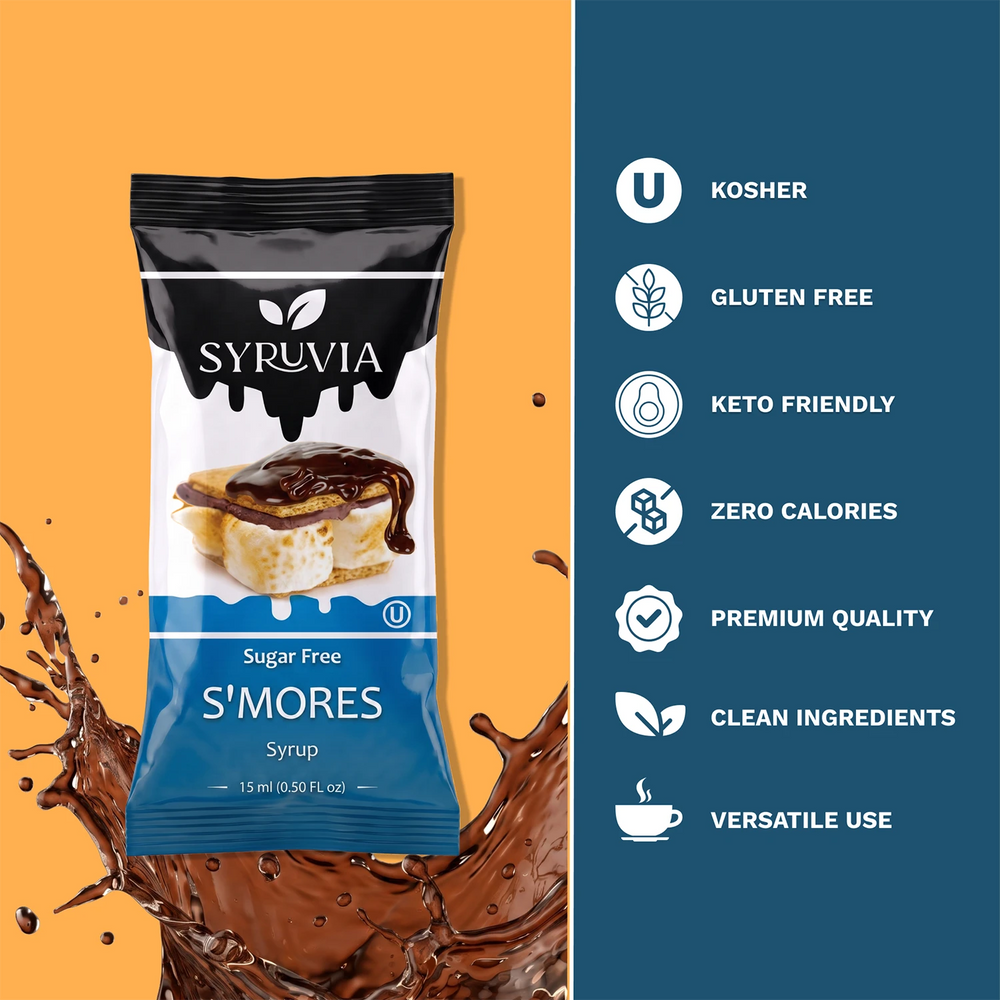 Sugar Free S'mores Syrup Pouches