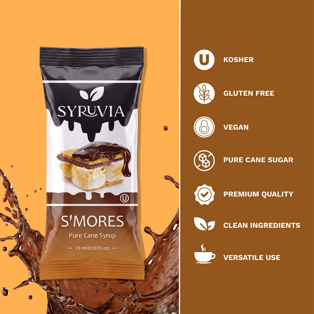 S'mores Syrup Pouches