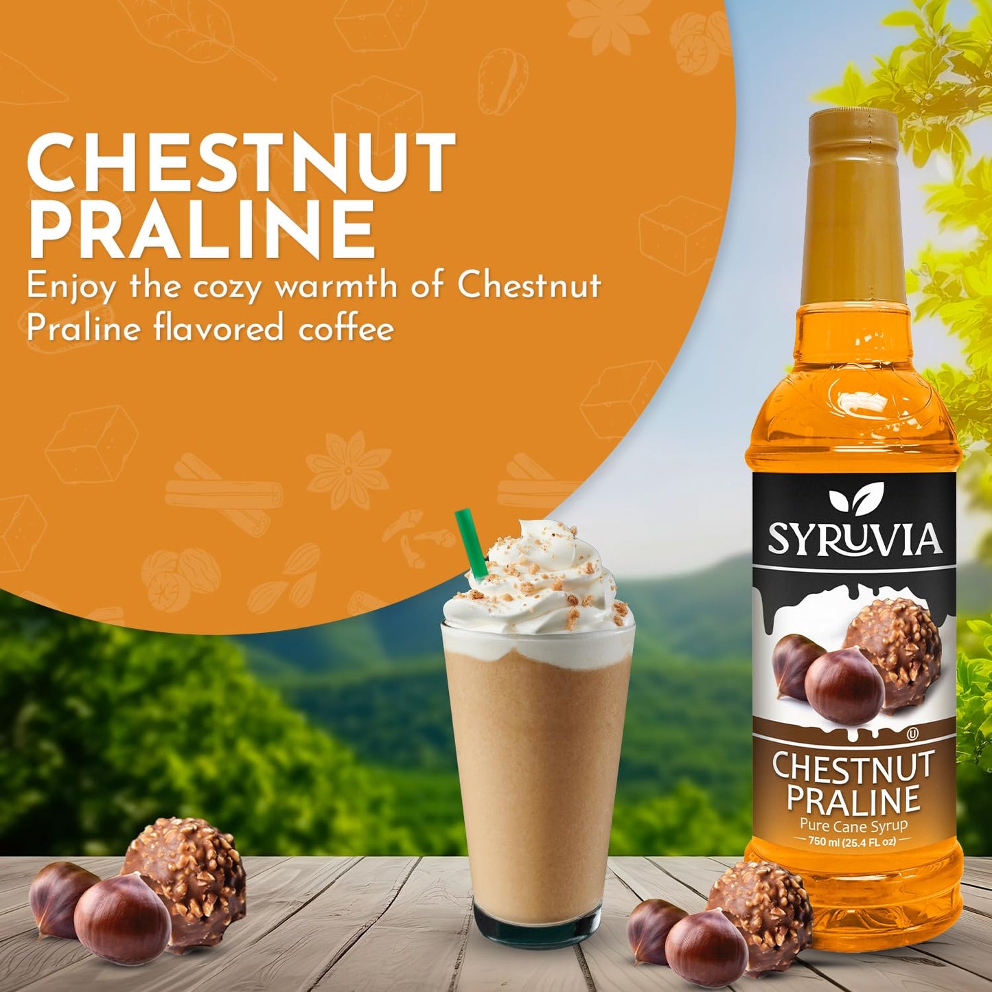 Chestnut Praline Syrup