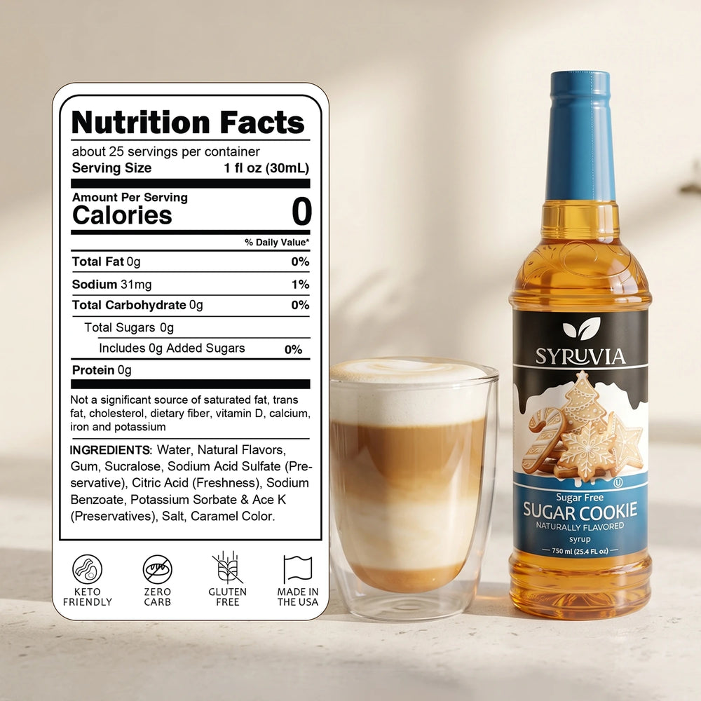 Sugar Free Sugar Cookie Syrup
