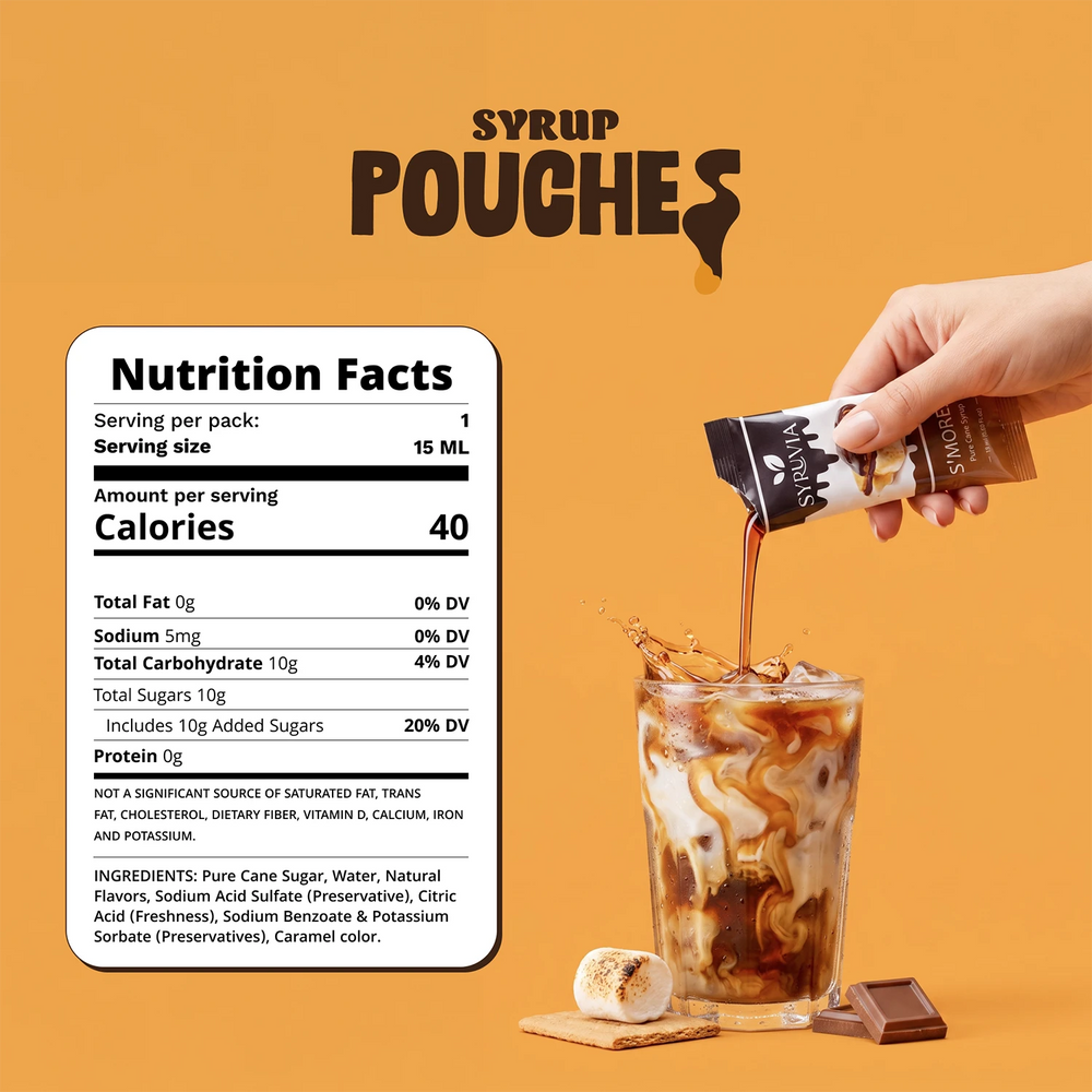 S'mores Syrup Pouches