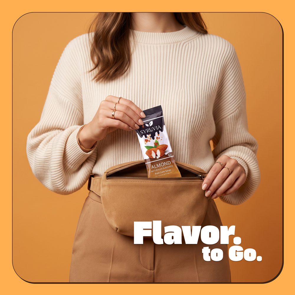 Almond Syrup Pouches