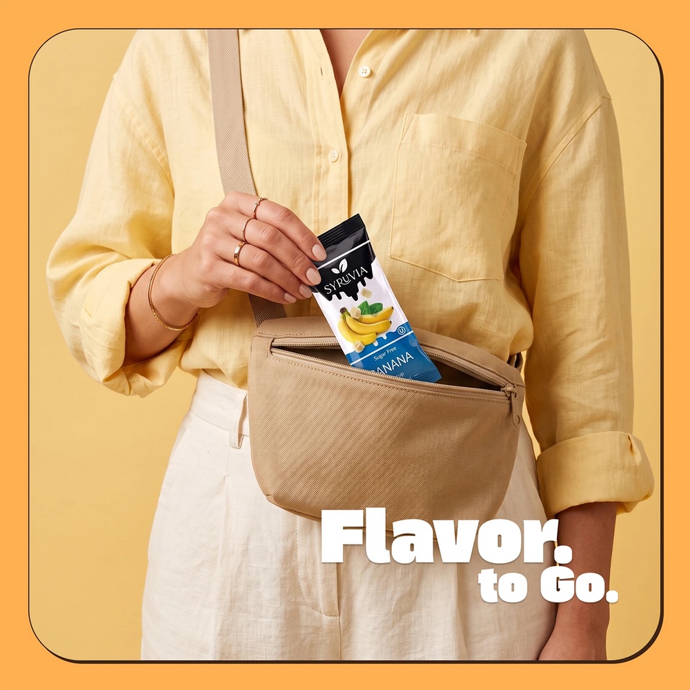 Sugar Free Banana Syrup Pouches