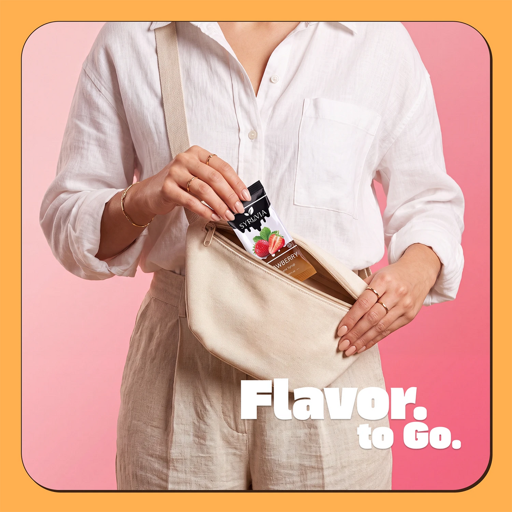Strawberry Syrup Pouches
