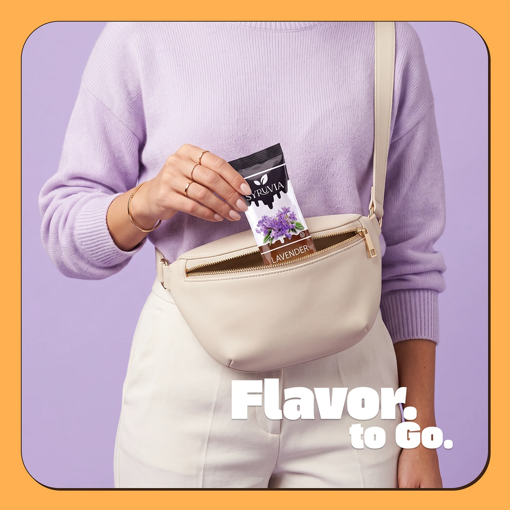 Lavender Syrup Pouches