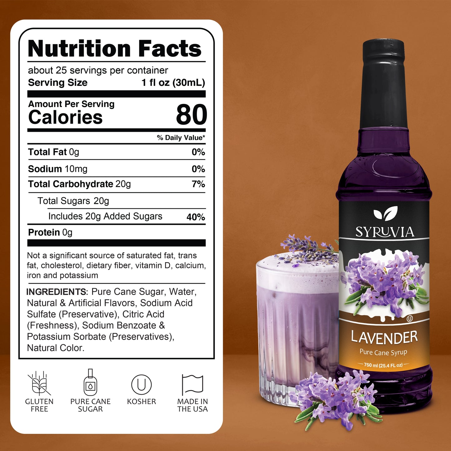 Lavender Latte Syrup