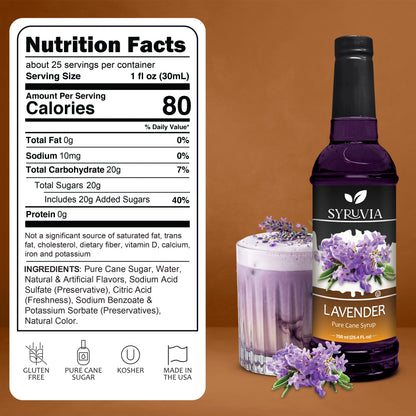 Lavender Latte Syrup