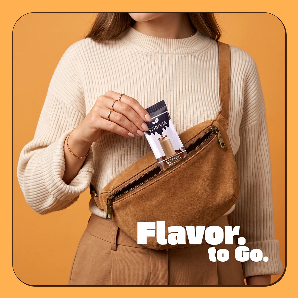 Butter Pecan Syrup Pouches