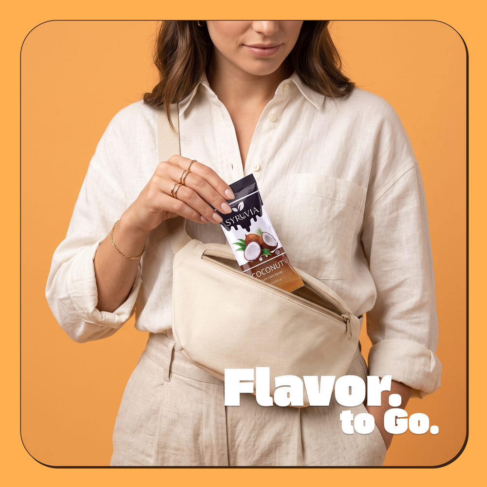 Coconut Syrup Pouches