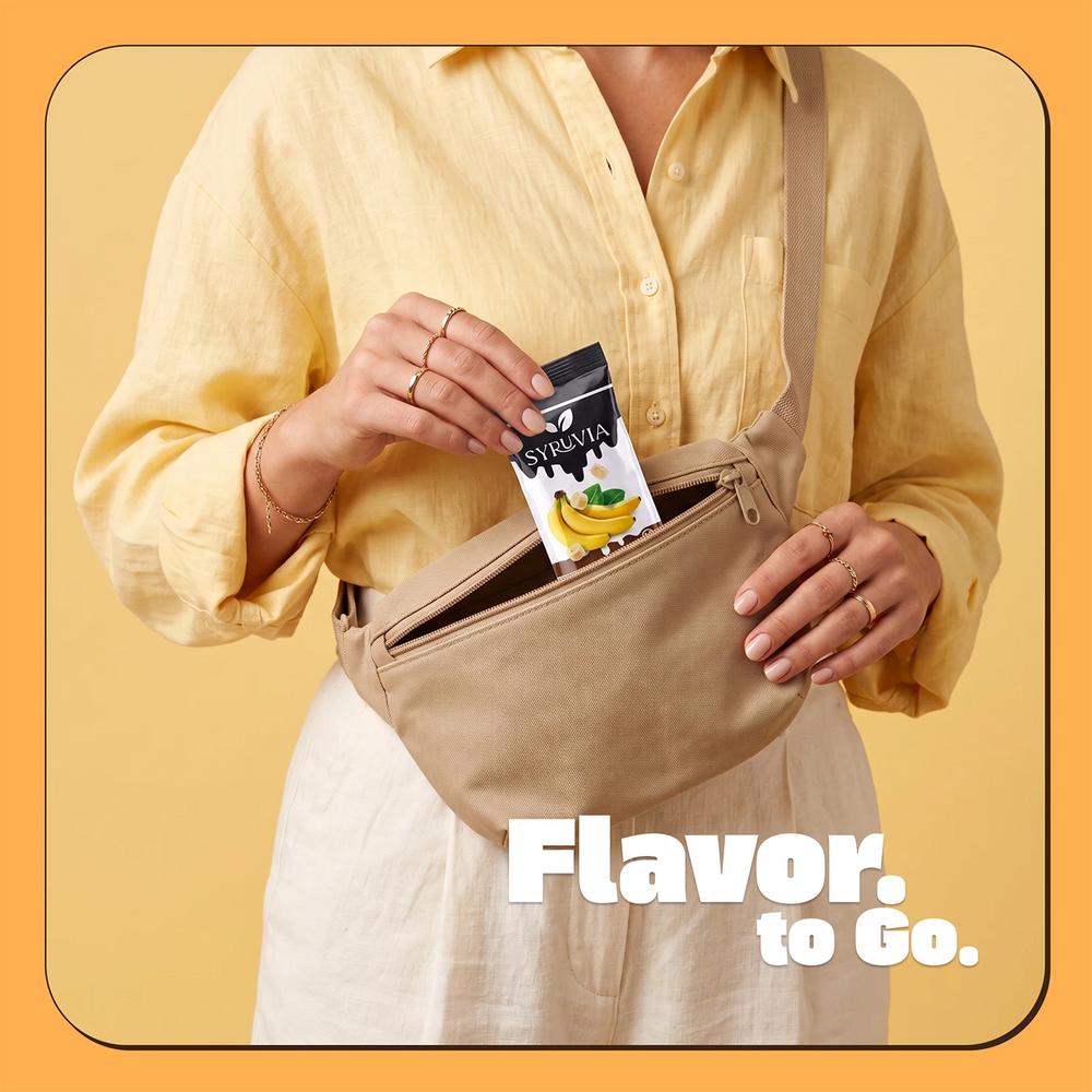 Banana Syrup Pouches