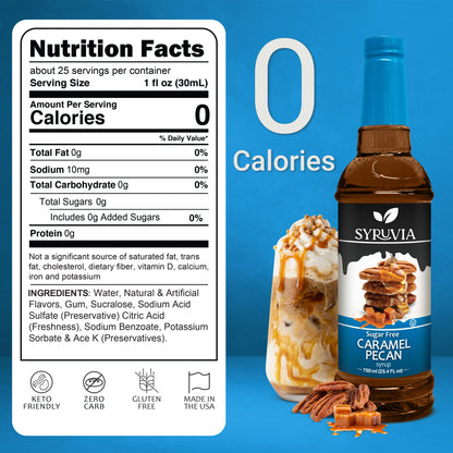 Sugar-Free Caramel Pecan Syrup